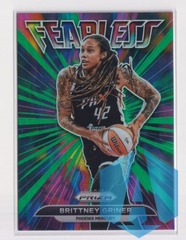 2022 Panini WNBA Brittney Griner #9 Fearless Green PRIZM Phoenix Mercury